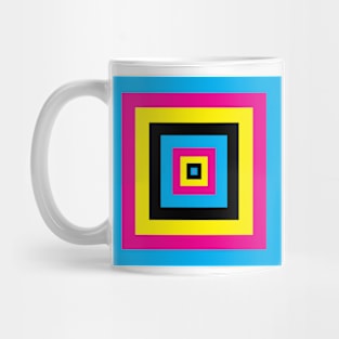 Squares CMYK Mug